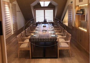 實(shí)木桌椅s-123